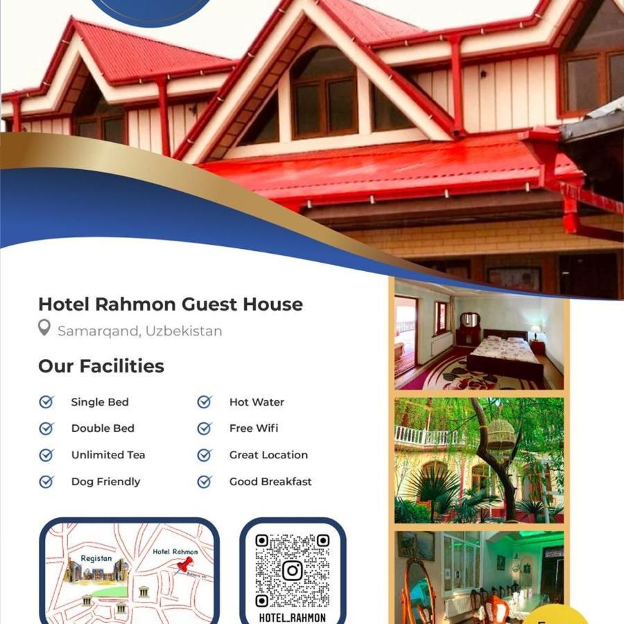 Hotel Rahmon Самарканд Екстериор снимка